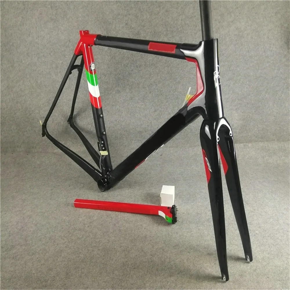 

Customize Logo Direct mount brake C64 Road Carbon Bike Frames 48/50/52/54cm/56cm