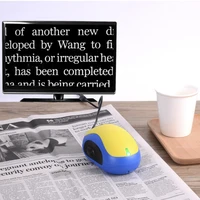 wired voice mouse visual aid electronic reading magnifying glass 1 1x 4x electronic visual aid reading newspaper magnifier