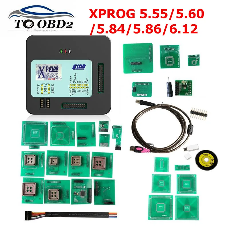XPROG-M 5,84 X Prog M коробка V5.55 V5.60 V5.84 V5.86 V6.12 Авто ЭБУ чип Тюнинг программист Xprogm Xprog 5,55/5,60/5,84/5,86/6,12