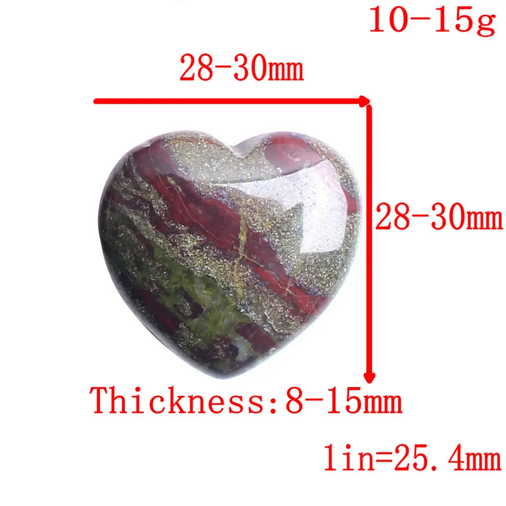 1 шт. подвеска в форме сердца из натурального хрусталя тигровый глаз камень