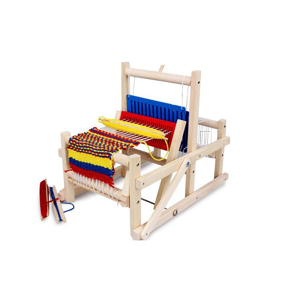 Новое высокое моделирование детские игрушечные ткацкие станки для собственными