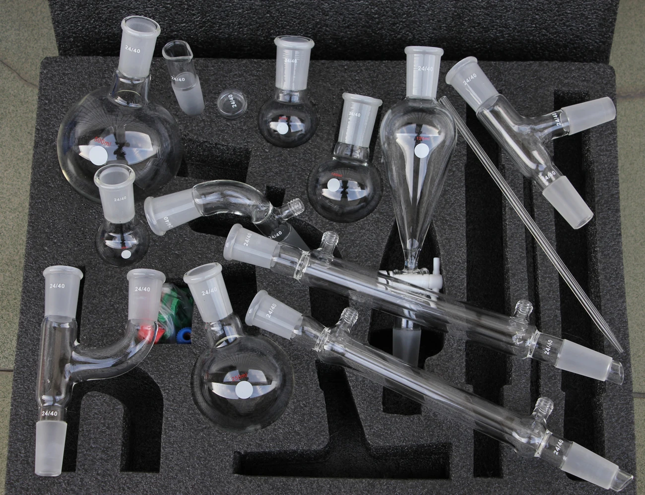 

Lab Glass Organic Chemistry set normal quality, Lab Glassware Kit