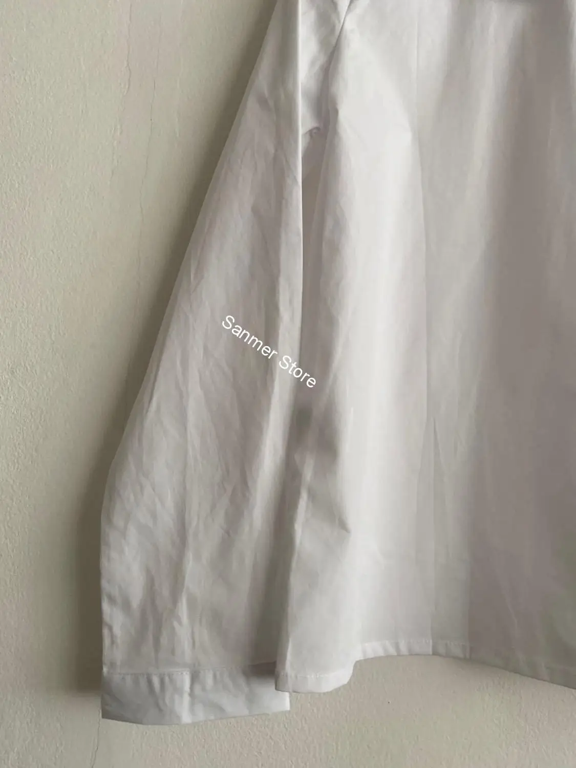 

Women Ruffles Blouse Long Sleeve White Single Breasted Office Lady Shirt Female Tops Spring Summer