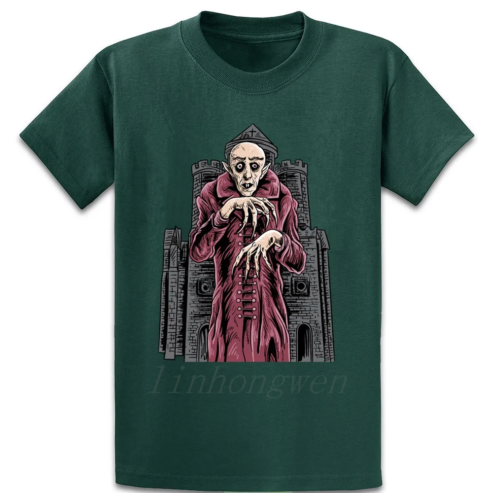 Nosferatu классическая черная футболка с принтом вампира популярная весенне осенняя
