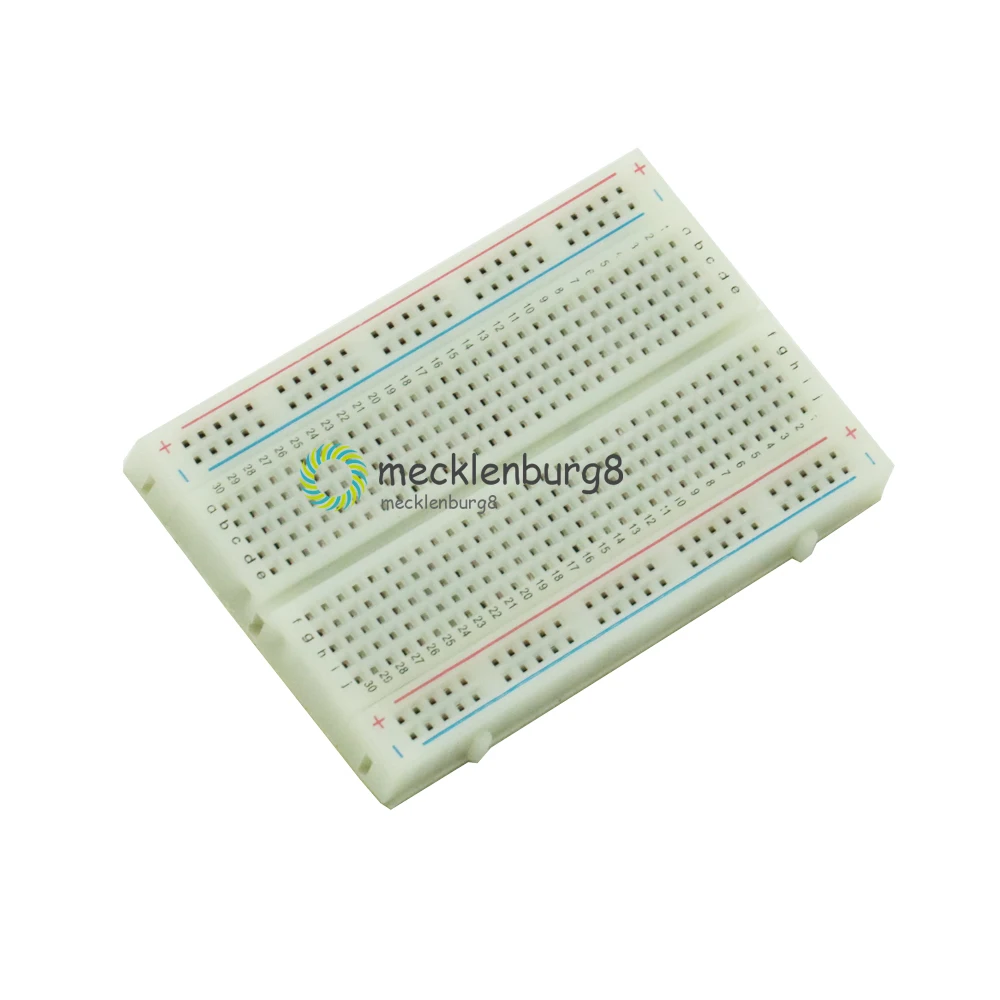 

400 Tie Points Holes Universal Solderless PCB Breadboard Mini Test Protoboard DIY MB102 Bread Board For Bus Test Circuit Board