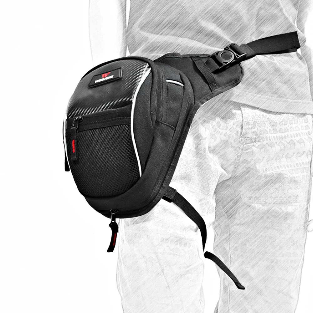 WOSAWE сумка для мотокросса Водонепроницаемая поясная гонок ног легкая