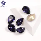 Фиолетовые бархатные Стразы для дизайна ногтей YANRUO, 4320, стразы с алмазной обратной стороной, кристаллы, Необычные Стразы для 3D украшения ногтей