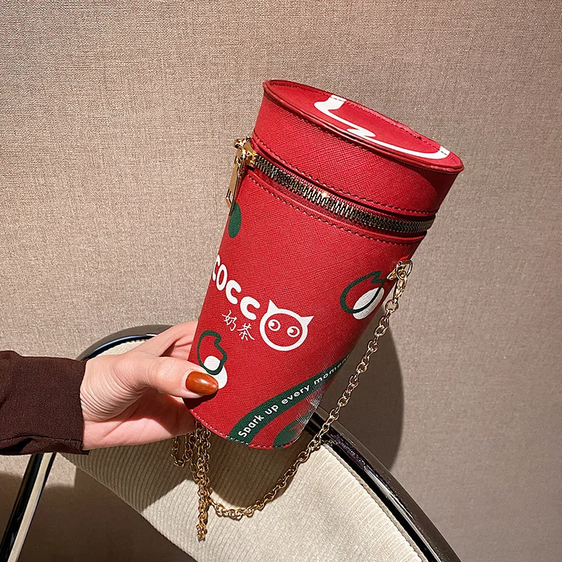 Кожаная сумка с индивидуальным дизайном Маленькая кожаная через плечо цепочкой