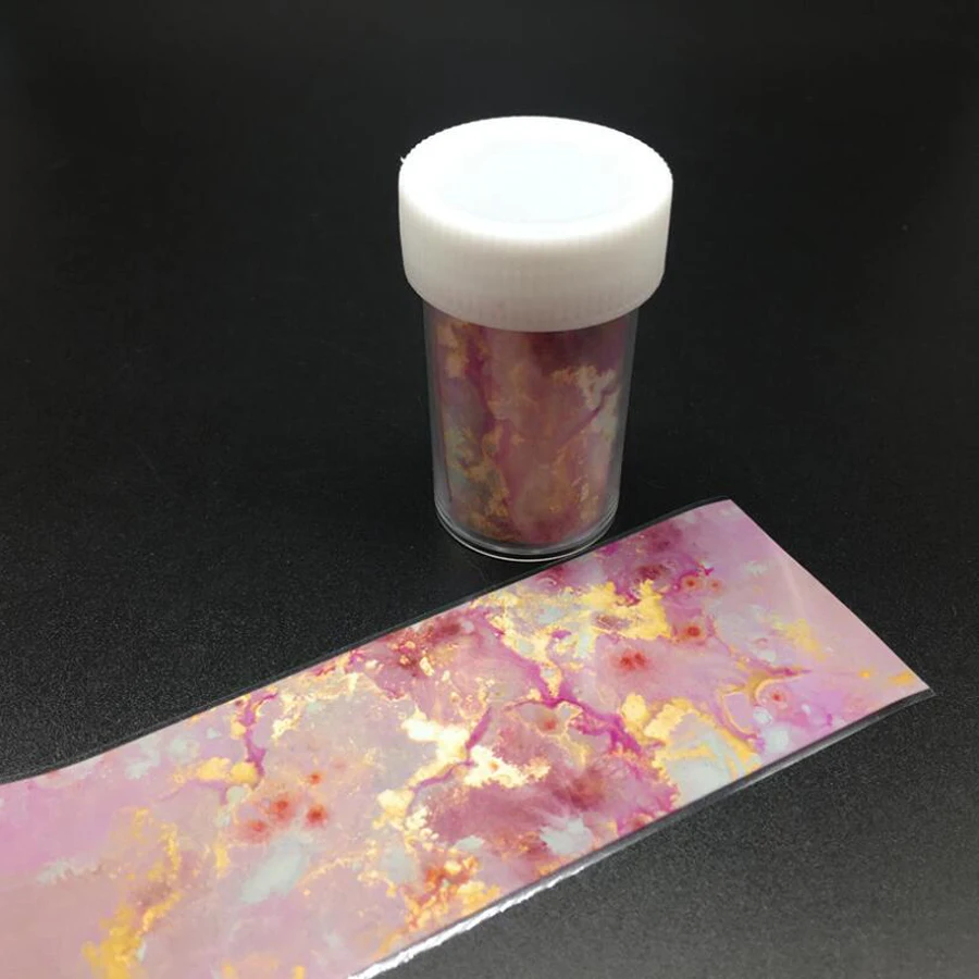 Bittb Розовый Синий Фольга ногтей s переводная наклейка мраморная серия Переводные