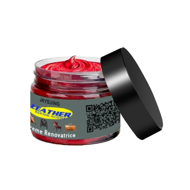 

Multifunctional Leather Repair Cream 50g Resin Repair Liquid Leather Scratch Tears Burn Holes Repair Kit