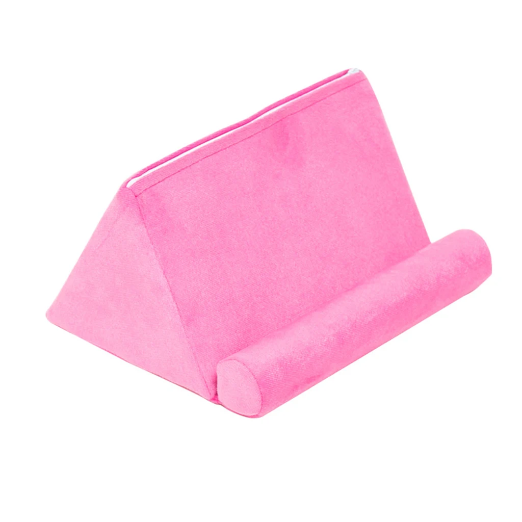 Замшевый держатель для Планшета Телефона портативный треугольник Подставка