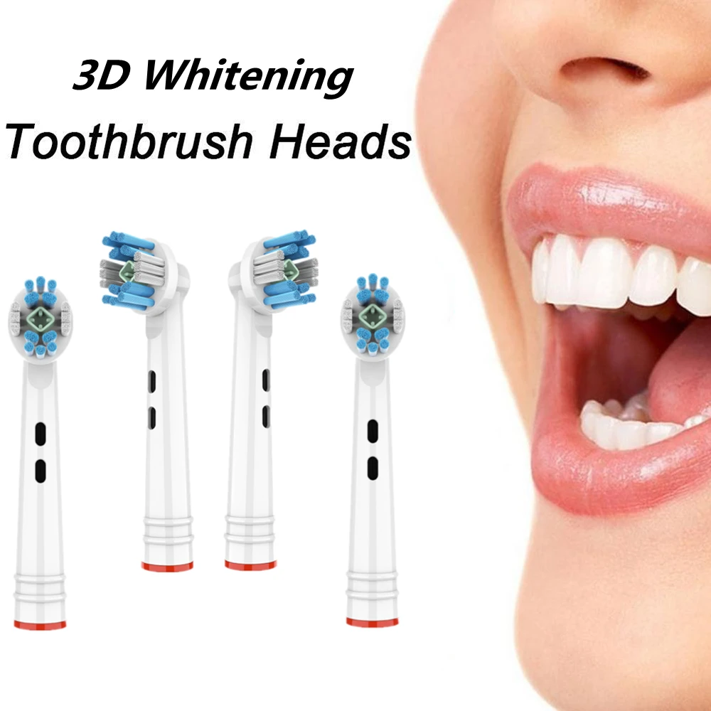 

4 шт., сменные головки для электрической зубной щётки Oral B