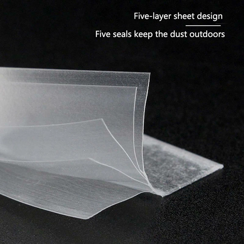 

5/8/10M Weather Seal Strip Door Trim Edge Moulding Rubber Weatherstrip Decor