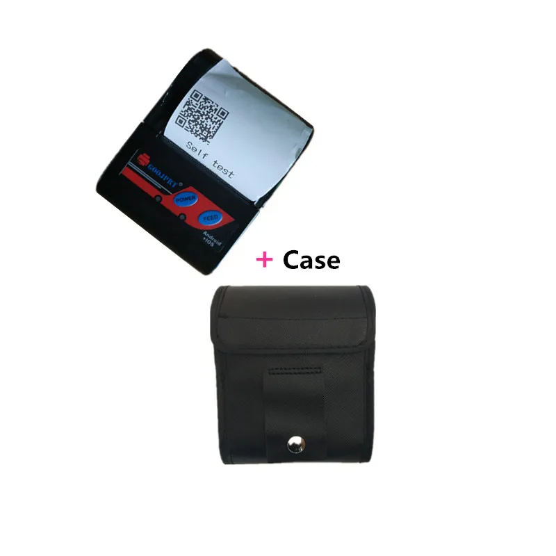 GOOJPRT Bluetooth 4 0 термопринтер чеков билетные билеты на Android iOS USB мини карманный