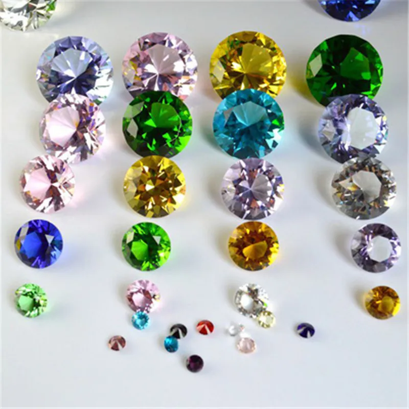 Стекло кристалл алмаз Декор пресс Папина Свадебный гигантский подарок срезанный