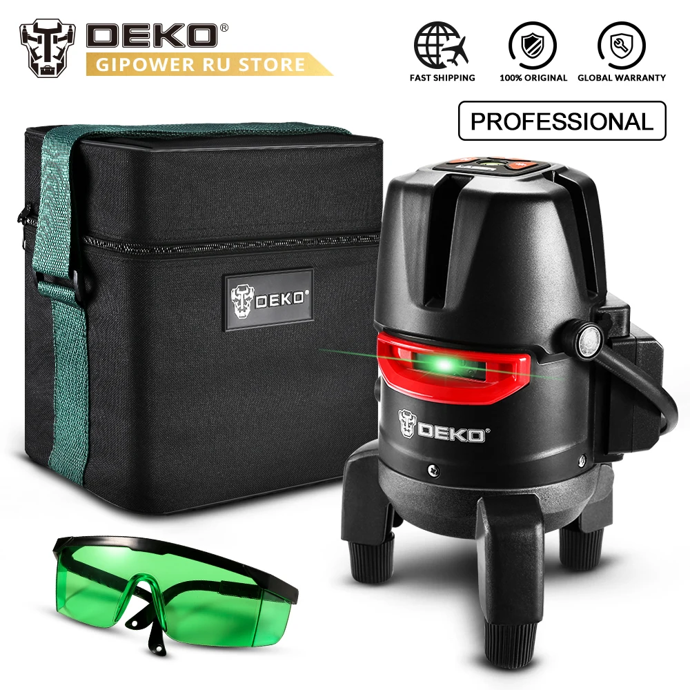 DEKO DKLL57PB2 5 фон для фотосъемки с изображением зеленого лазерный нивелир