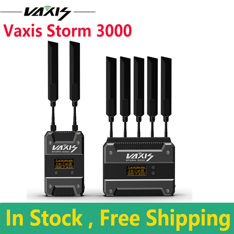 

Vaxis Storm 3000 Wireless Transmission 3G SDI HDMI Professional System HD Video Transmitter