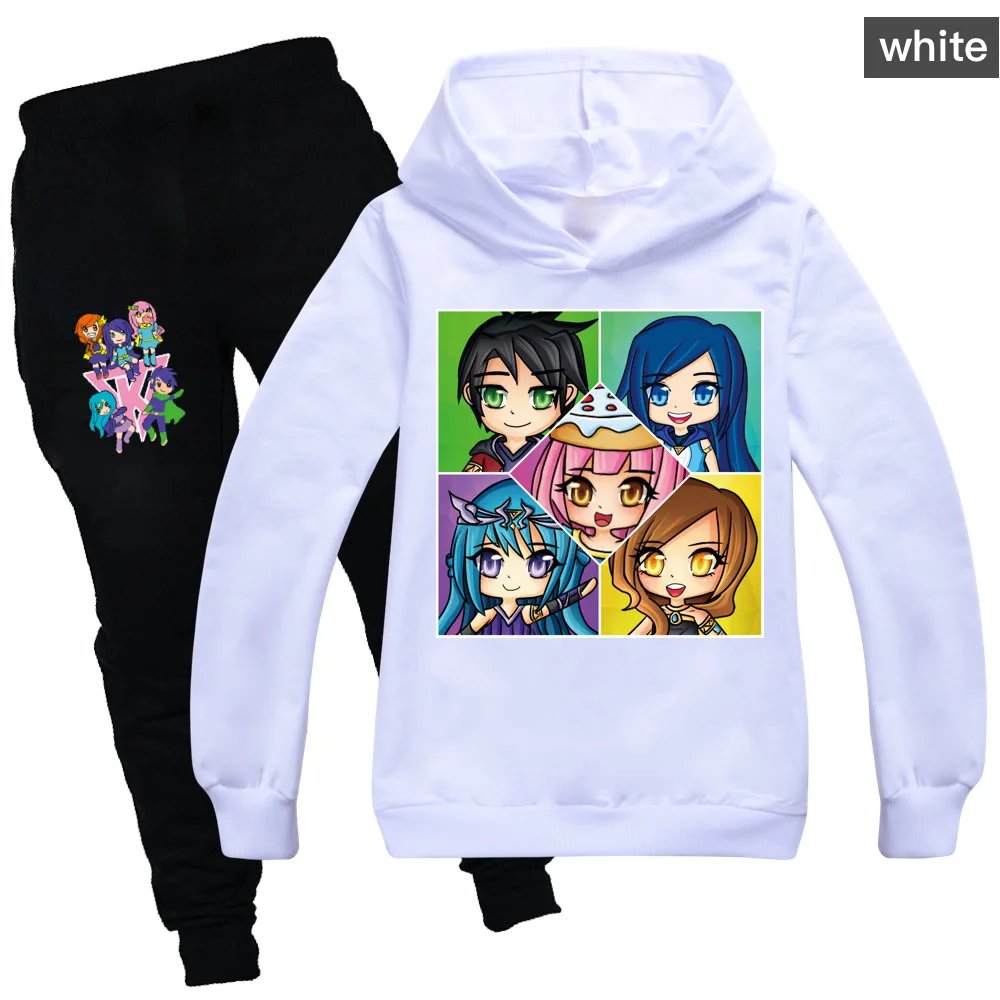 New Hoodie Pants 2pcs Sets Cartoon Spring Kids Printed Tracksuit Baby Clothing Sets Toddler Girl Outfits 2021 Boys Streetwear