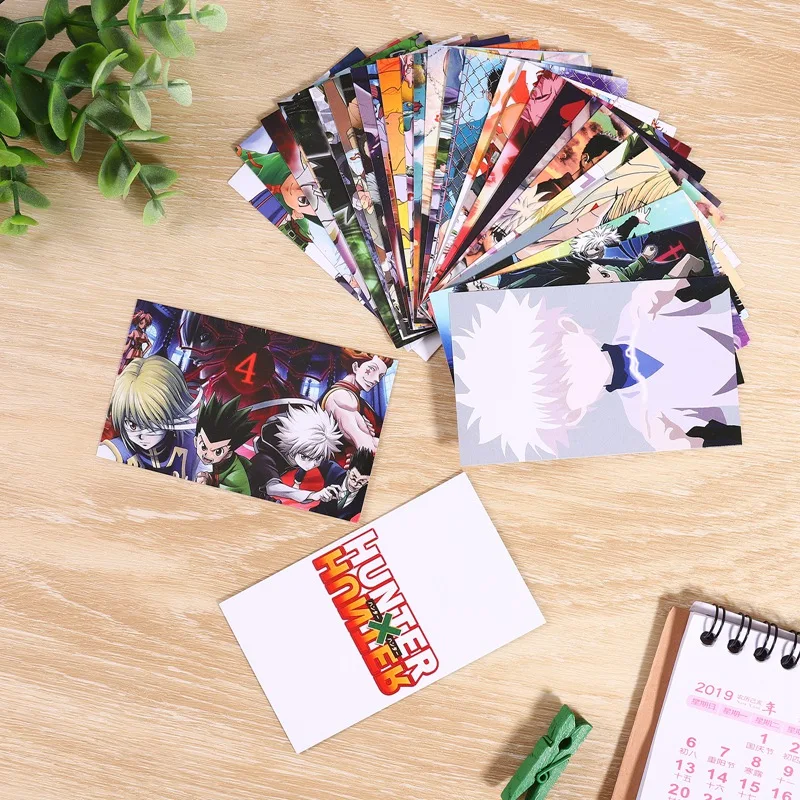 30 шт./кор. Охотник X аниме ЛОМО открытка игрушка Гон Freecss kilua Zoldyck бумажная картина