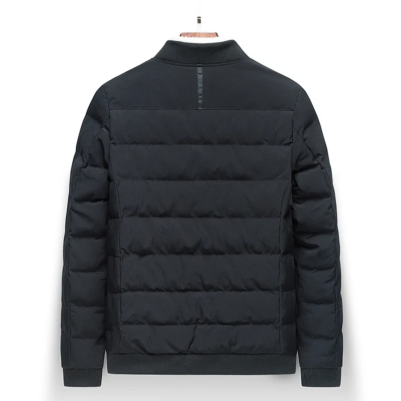 Куртка мужская зимняя с искусственным пухом парка брендовая теплая Повседневная