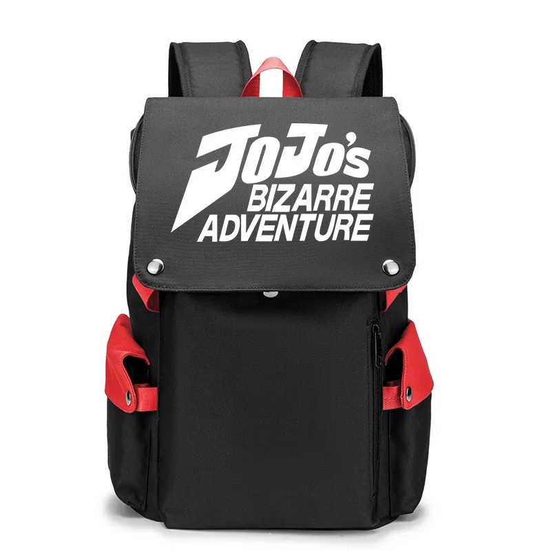 Необычный рюкзак JoJo's Adventure Kujo Jotaro школьные сумки для подростков USB зарядка