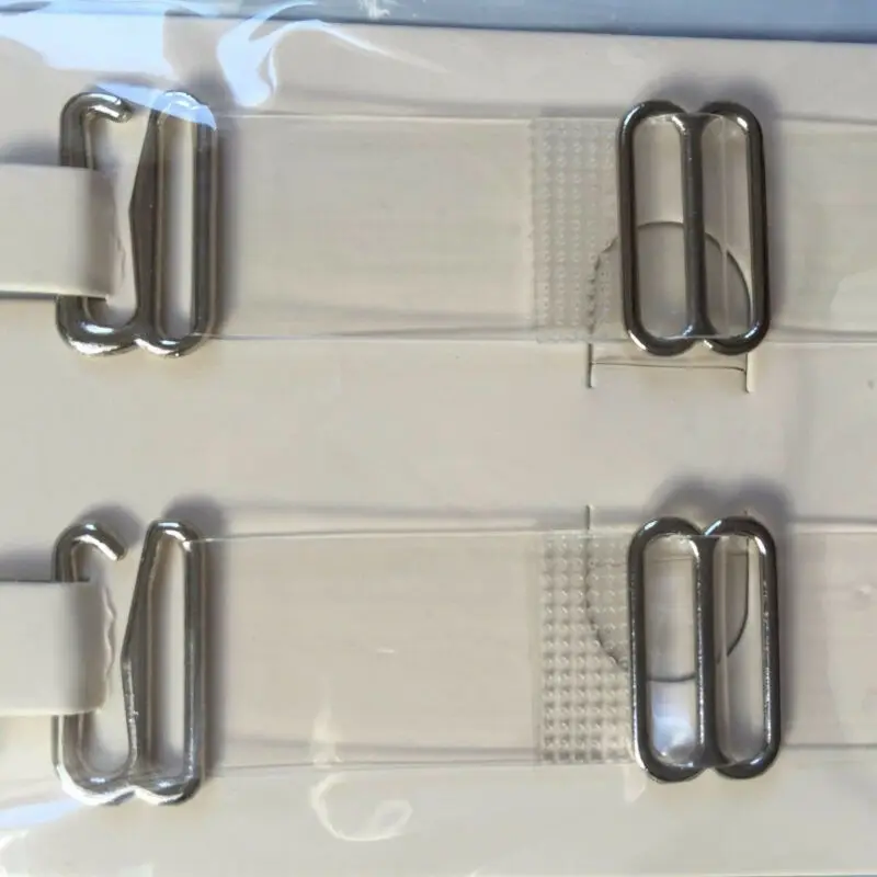 1 см Широкий прозрачный Невидимый регулируемый бюстгальтер на бретельках