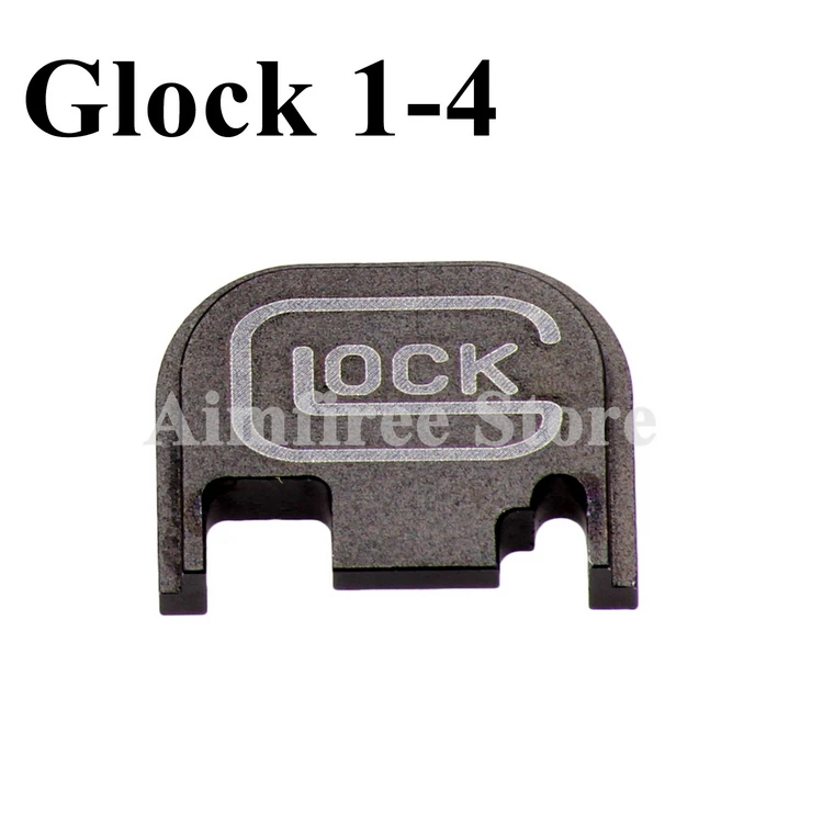 Тактический задняя крышка подвижная пластина для Gen на возраст 1, 2, 3, 4, Glock 17 19 21 22 23 26-27 31, 32, 33, 34, 35, 40, 41 9 мм. 45 Пистолет Аксессуары - Цвет: glcok