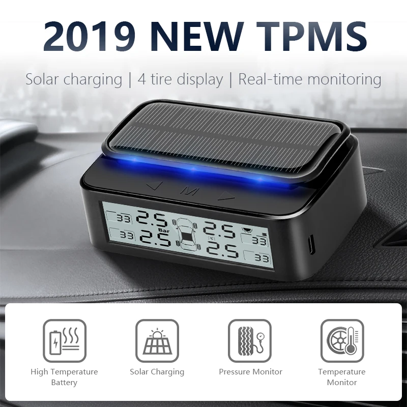 Vtopek беспроводная автомобильная система сигнализации давления в шинах TPMS