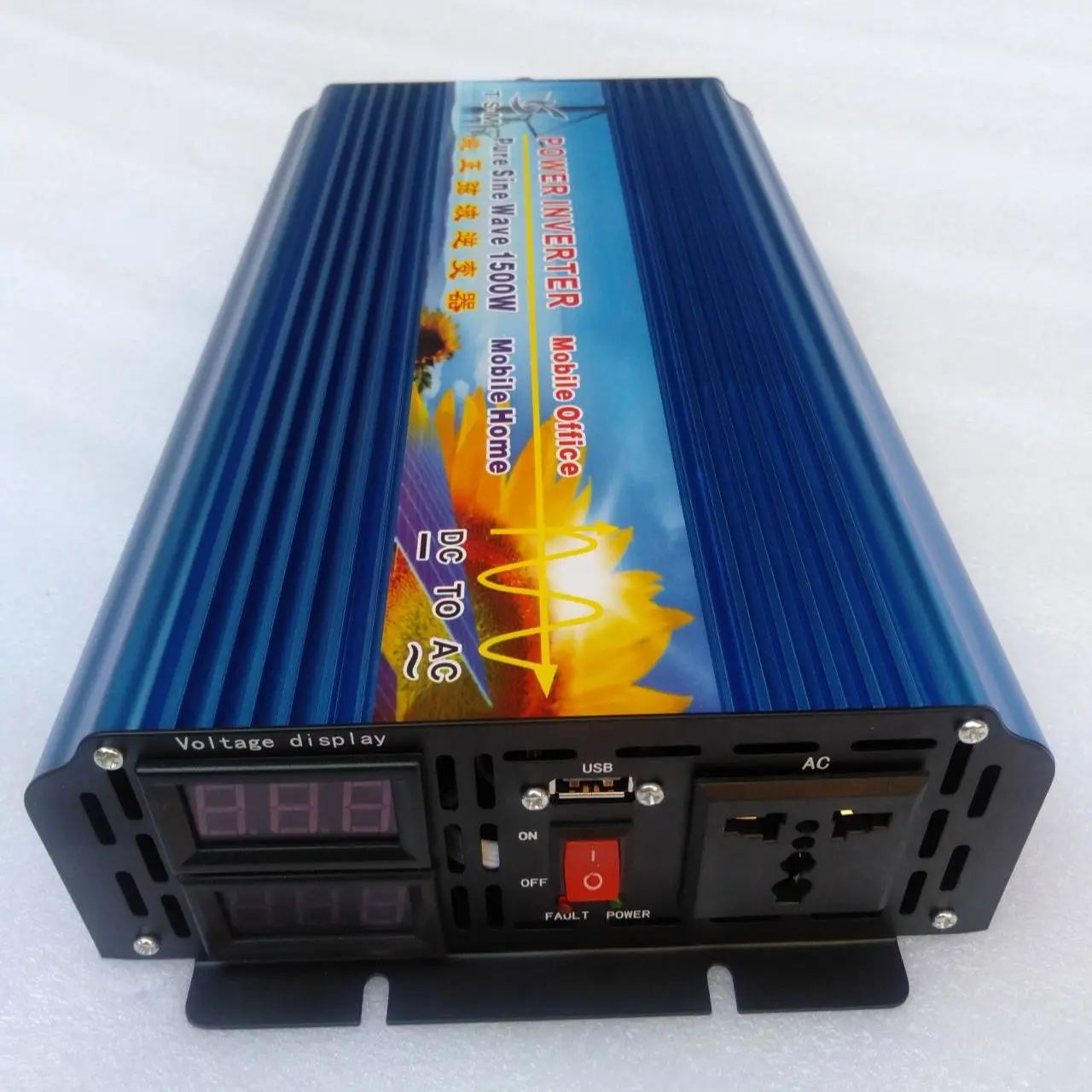 Немодулированный синусоидальный сигнал 1500 Вт постоянный ток 36 В преобразователь