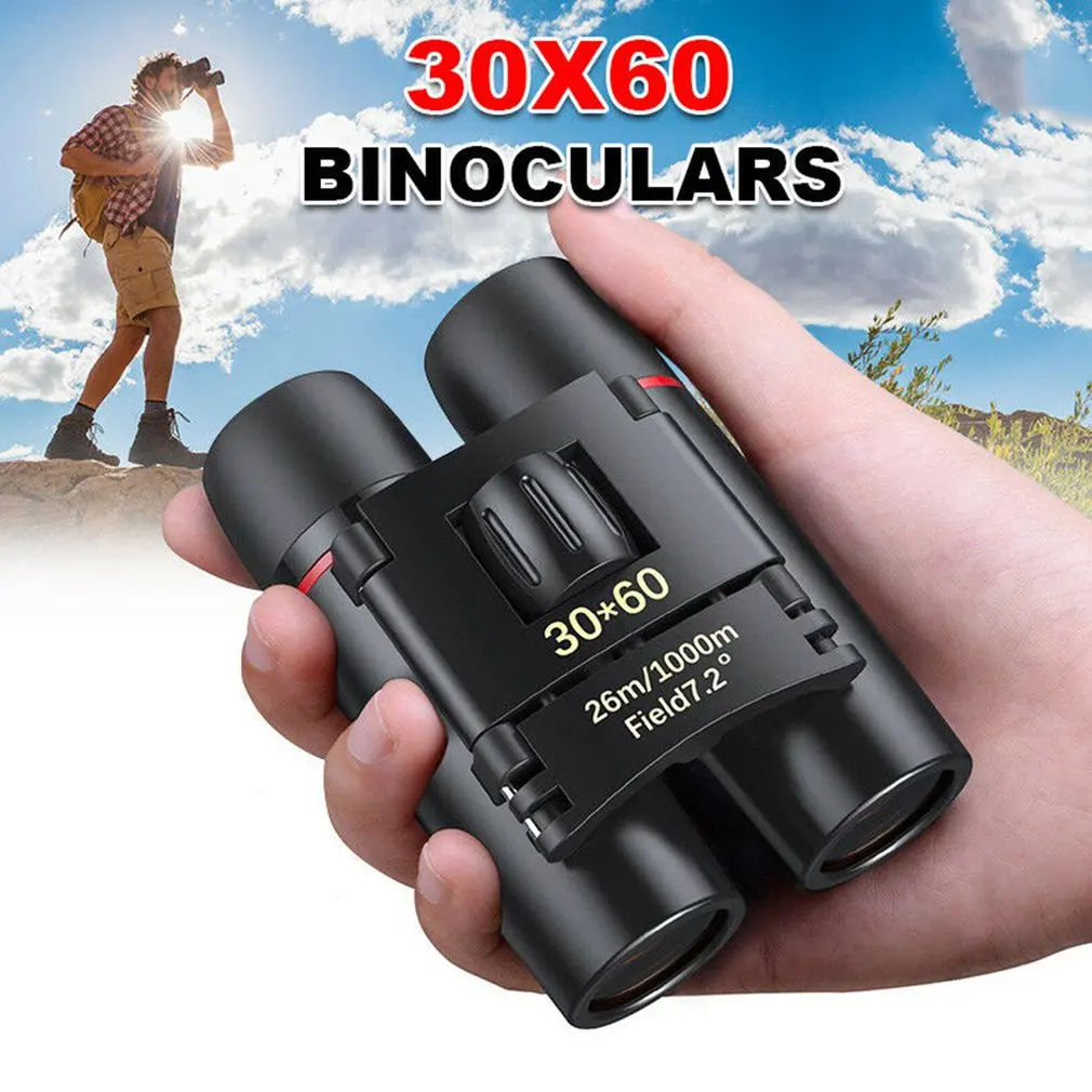 

Pocket Mini Binoculars Sakura 30X60 Hd Wide-Angle Portable Low-Light Night Vision Telescope Super Clear Wide-Angle Telescope