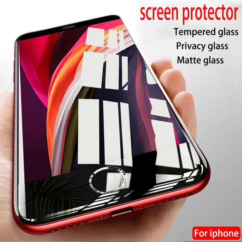 Защитное стекло для iPhone X XS 11 Pro Max XR 8 7 6 6s Plus|Защитные стёкла и плёнки телефонов| |