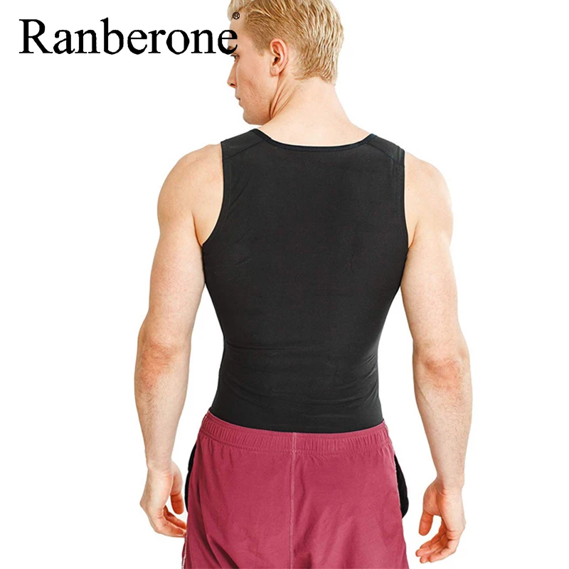 Men's Clothing Body Shaper Vest Gym Top Sweat Shapers Men Hot Sauna Effect Slims Fitness Vests Women Workout Sport Shirt Corset