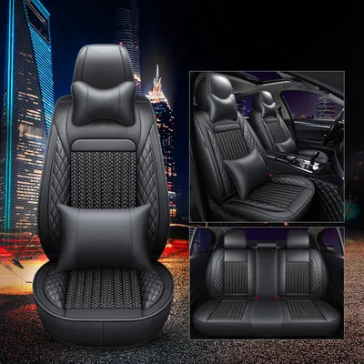 

Высокое качество! Полный комплект чехлов на автомобильные сиденья для Honda Accord 2023-2015, дышащая прочная подушка на сиденье для Accord 2021, бесплатна...