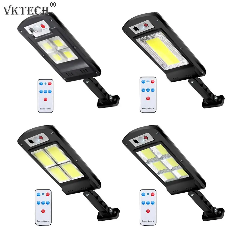 

Waterproof Solar Light Human Motion Sensor Wall Light Solar Street Light Remote Control Security Lamp for Outdoor Garden Yard