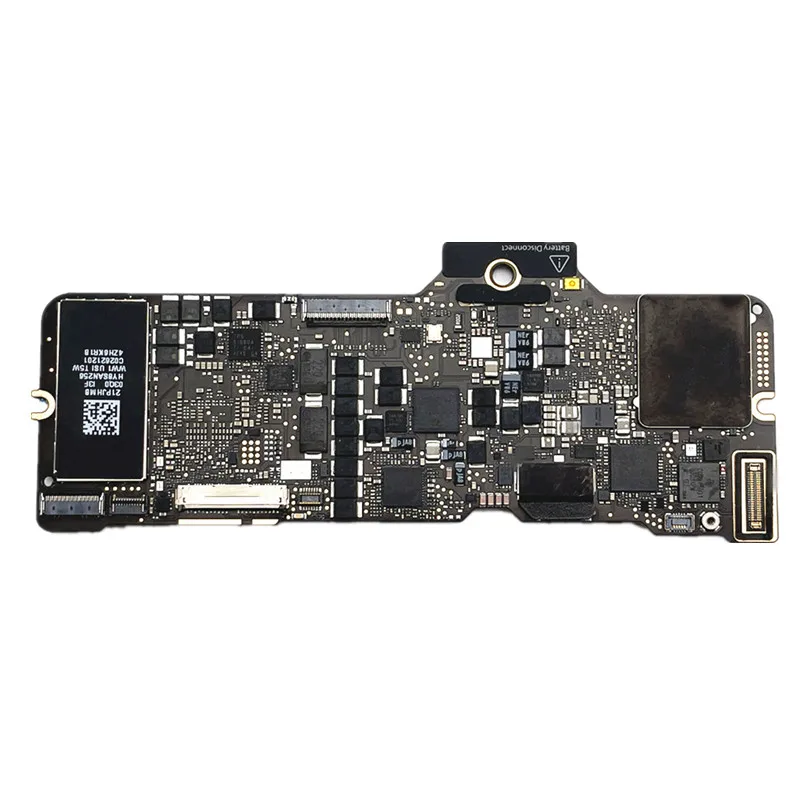 geniune 820 00244 a logic board for macbook 12 a1534 2016 8gb ram 1 11 2 ghz 256 512gb motherboard system board replacement free global shipping