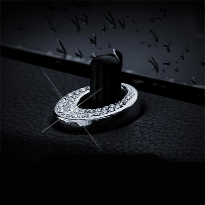 Автомобильный Стайлинг межкомнатных дверей Болт замок pin кнопки дверного