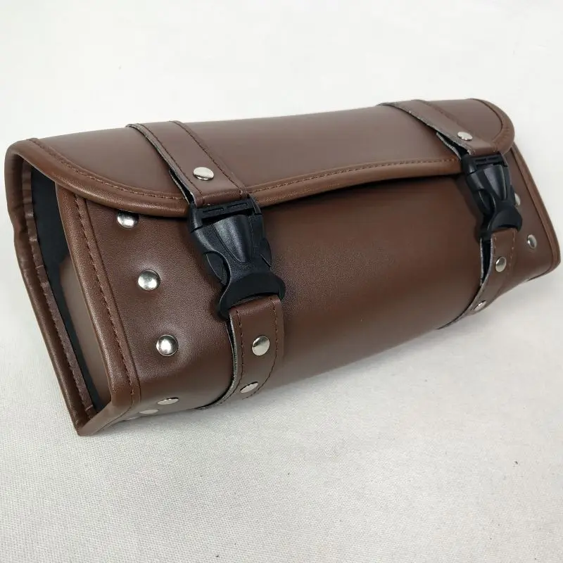 Мотоциклетные Сумки из искусственной кожи винтажная Передняя сумка для