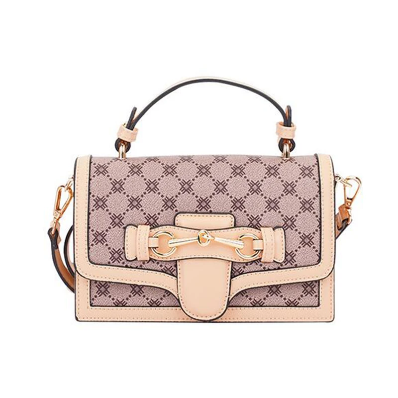 

Women Bag Fashion PU Leather Women Shoulder Bag Cover Lock Crossbody Bag 2021 New Famous Brands Women Solid Color Flap Single