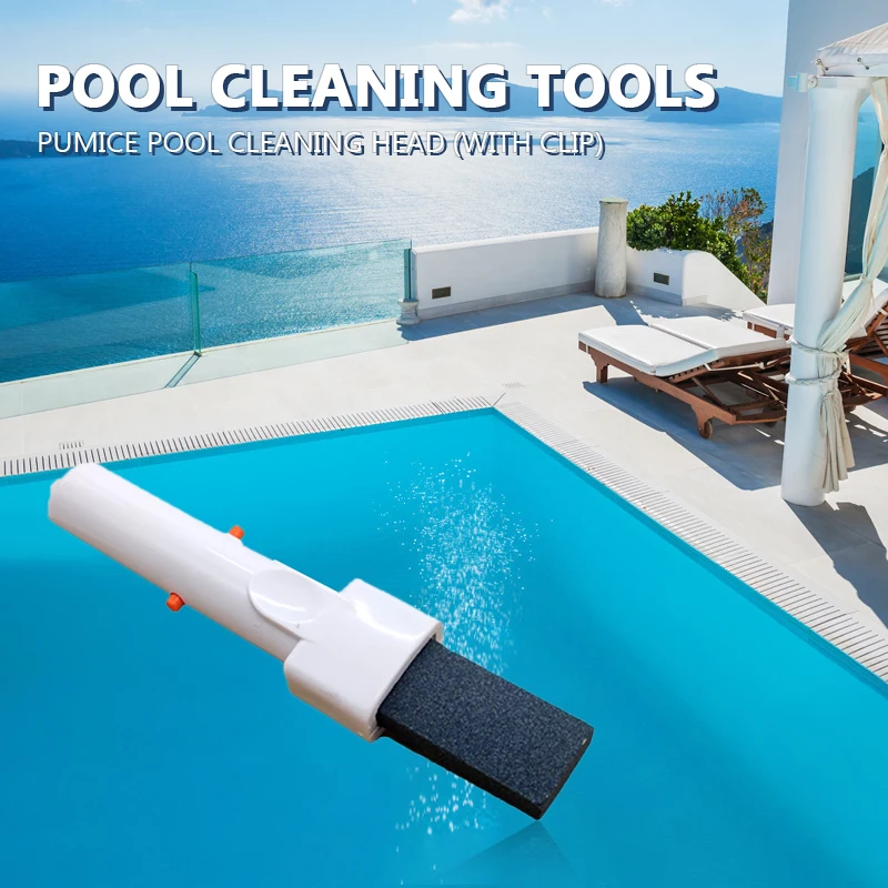 

Pumice Cleaning Stone With Sturdy Handle Pool Cleaning Tools Eco-friendly Non-toxic Outdoor Hot Tubs Tasteless Cleaning Stone