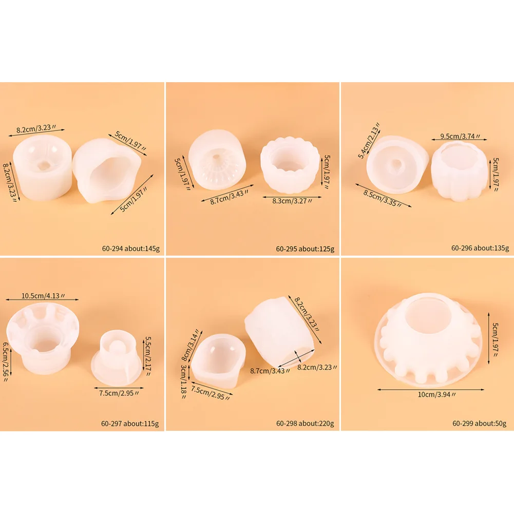 

Storage Box Molds Silicone 3D Jewelry Box Mould with Lid Storage Jar Trinket Mold for DIY Art Casting Decorating Tool