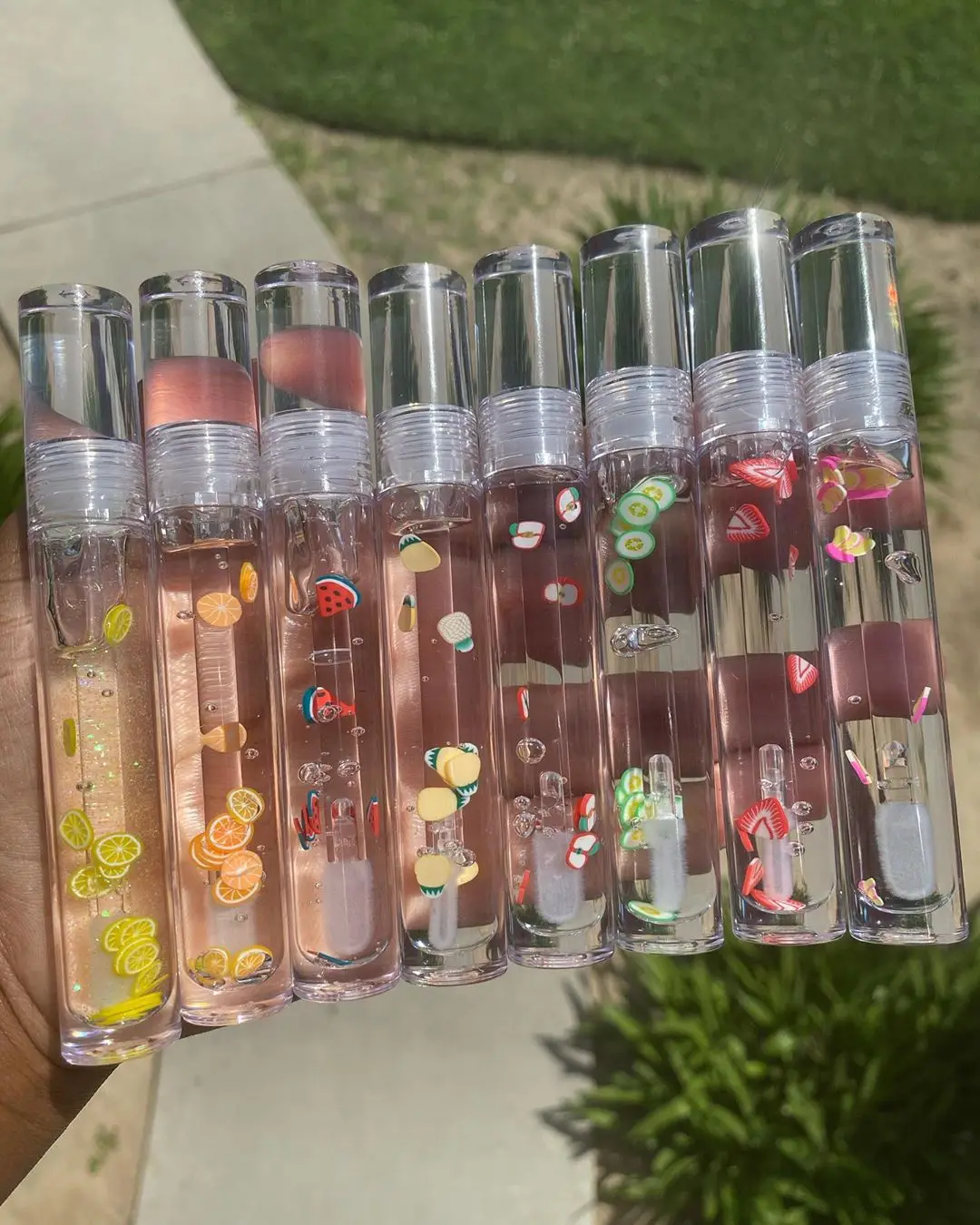 

2020 Lipgloss Private Label Base Vendor Custom Clear Kids Glossy Nude Glitter Kit Vegan Wholesale Lip Gloss