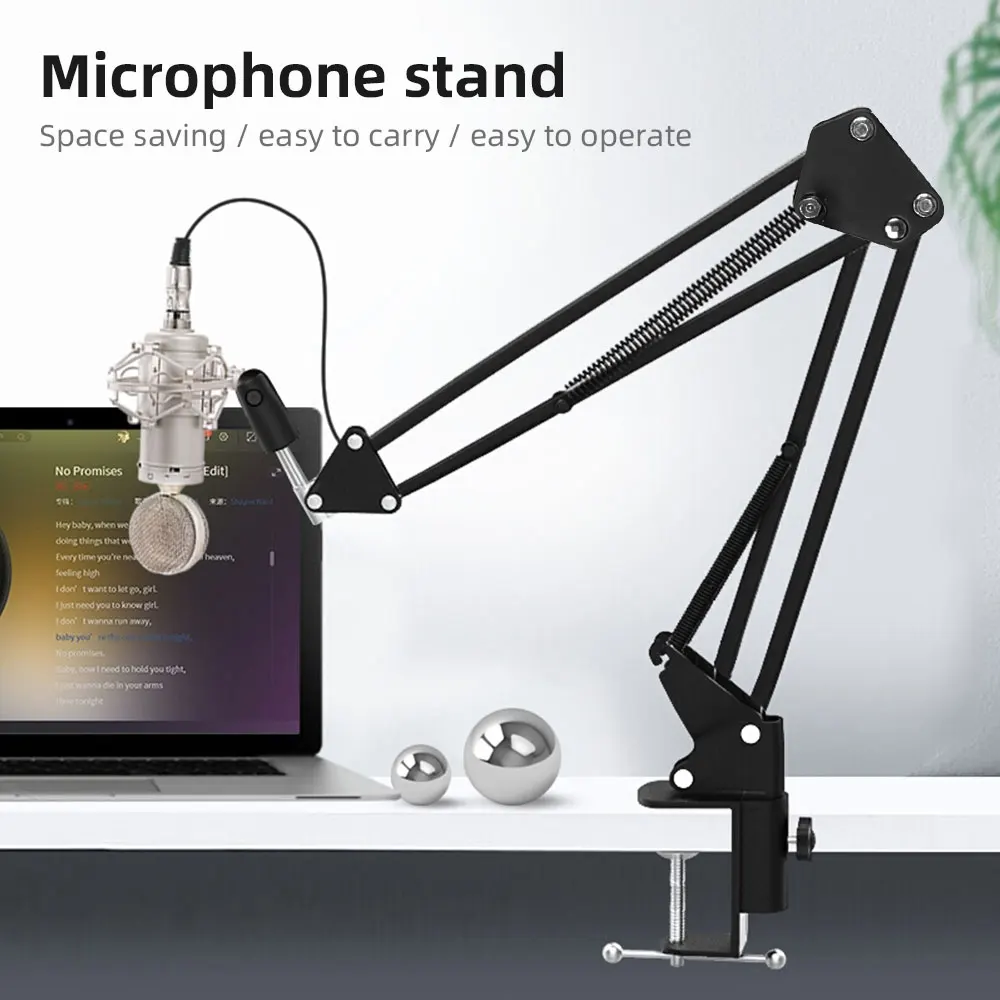 Конденсаторный микрофон Studio Pro ASMR подставка для микрофона с регулируемым