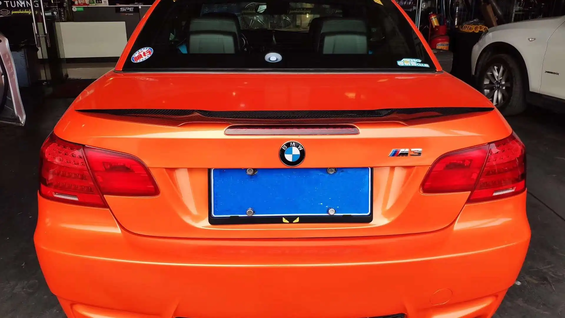 Спойлер из углеродного волокна для BMW F33 2013-2016 420i 428i 435i стильный спойлер |