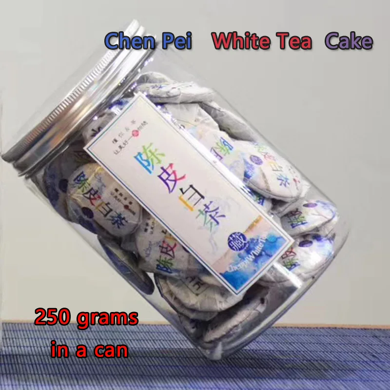 Чэнь пей старый и белый чай торт новый маленький чайный один слойка старого