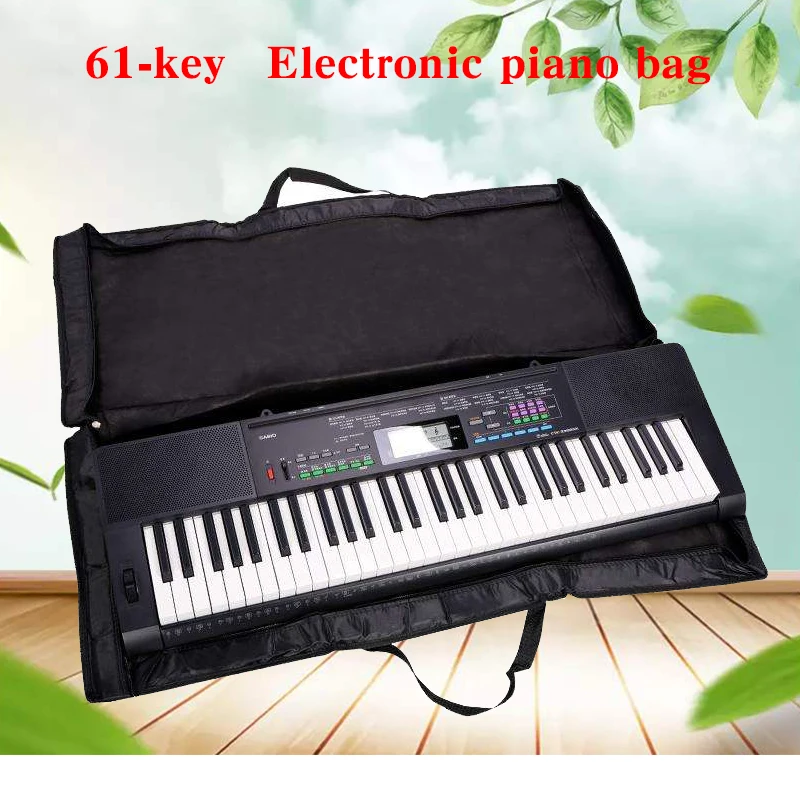 Модный портативный 61 клавишная клавиатура Электрический пианино мягкий чехол