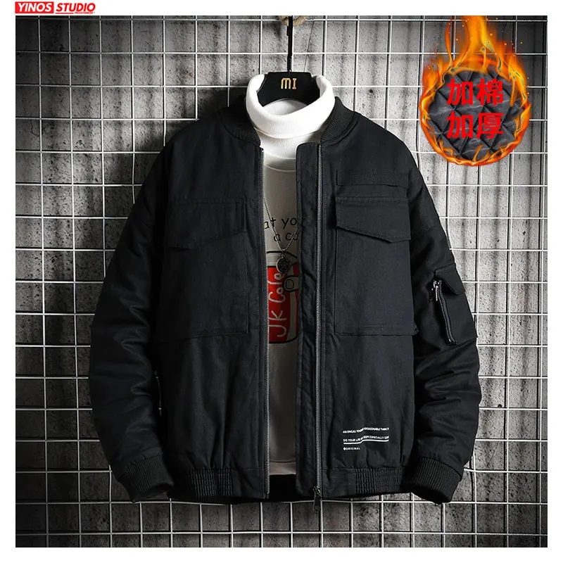 Куртка дропшиппинг зимние теплые хлопковые пальто 2019 мужская верхняя одежда