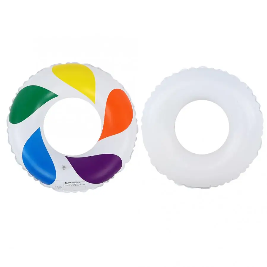 

Swimming Circle PVC Summer Children Colorful Swimming Ring Life Rings Pool Kid Swim Toy without Handle water sports