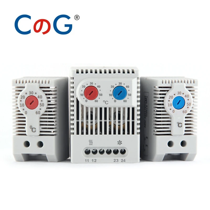 

CG KTO 011 NC Normally Close KTS 011 NO Normally Open Compact Mechanical Temperature Controller Cabinet Mini Thermostat