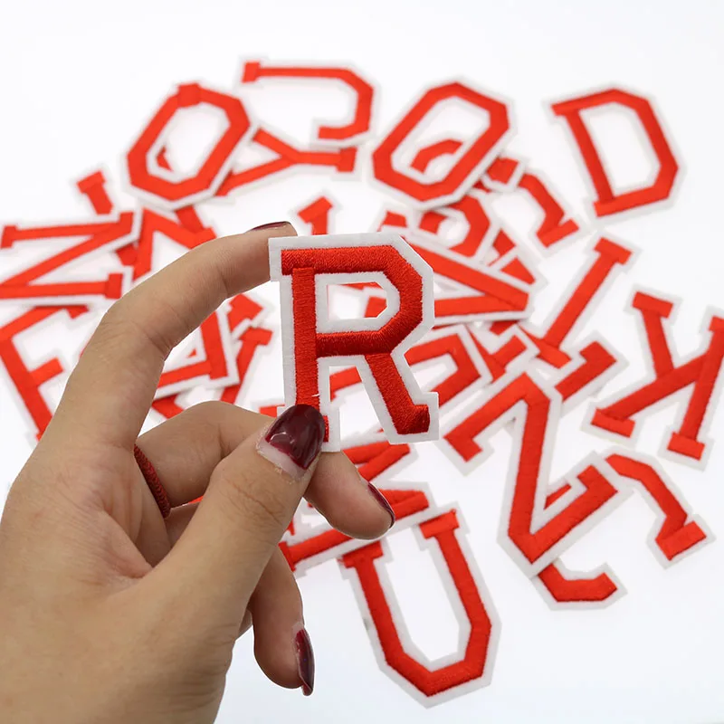 1 шт. декоративная красная нашивка с надписью сделай сам | Дом и сад