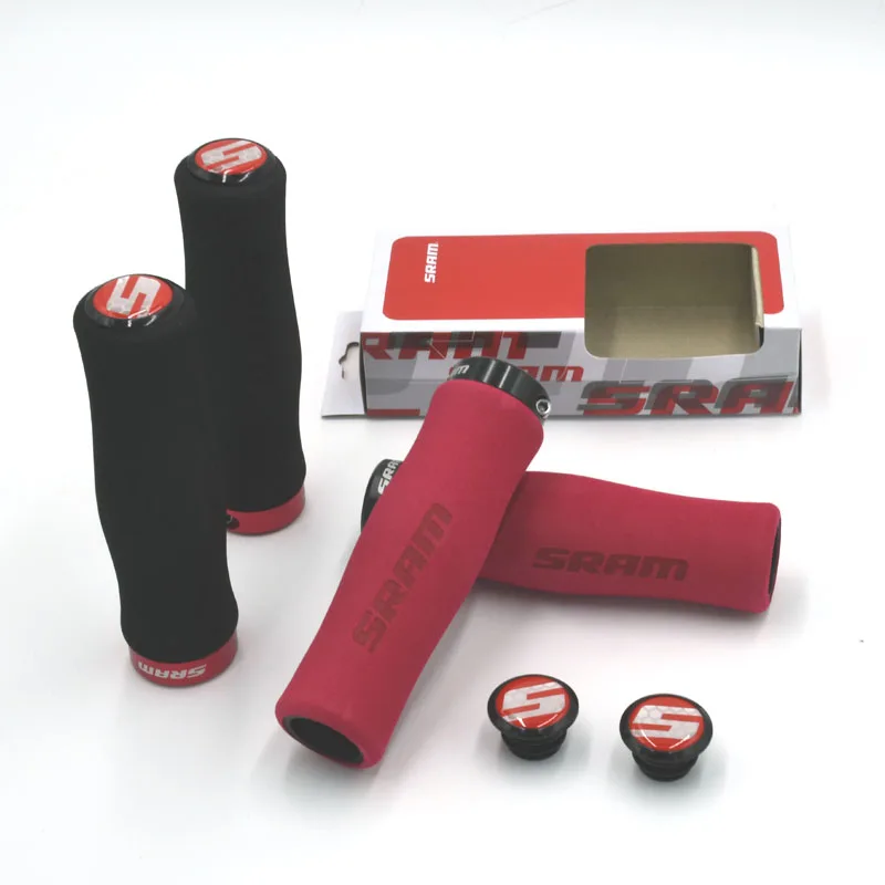 

Bike Grips Cycling Grip for Bicycle Handle Lockable MTB Road Handlebar Grip lock Aluminum Alloy + Sponge Parts only 85g